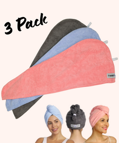 Turbie Twist Microfiber Hair Towel - Absorbent and Lightweight