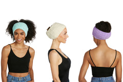 Turbie Band Single Pack - Extra Wide Spa Headband | Microfiber or Cotton