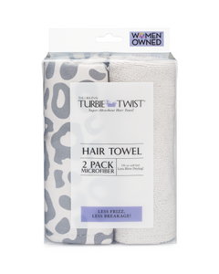 Turbie Twist Microfiber Hair Towel - Absorbent and Lightweight