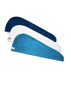 Turbie Twist 100% Cotton Hair Towel - Stylish and Absorbent Hair Drying Solution
