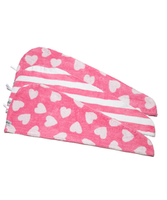 Turbie Twist 100% Cotton Hair Towel - Stylish and Absorbent Hair Drying Solution