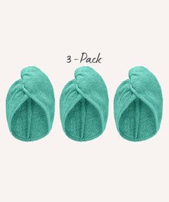 Turbie Twist® Cotton Hair Towel 3-Pack
